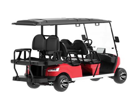 4+2 Personen Elektro Golfcart